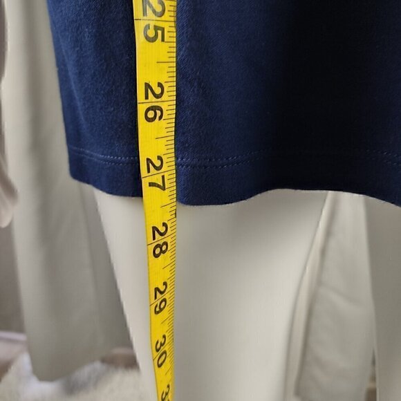 Kim Rogers Women's Curvy Short Sleeve Crew Neck Blue 100% Cotton T-Shirt Size 1X - Picture 4 of 8